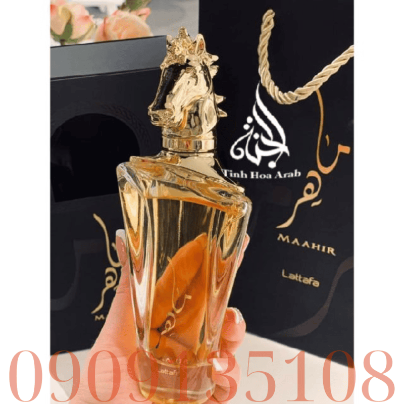 Nước hoa Dubai nam Maahir Lattafa đẳng cấp quyến rũ 100ml chính hãng