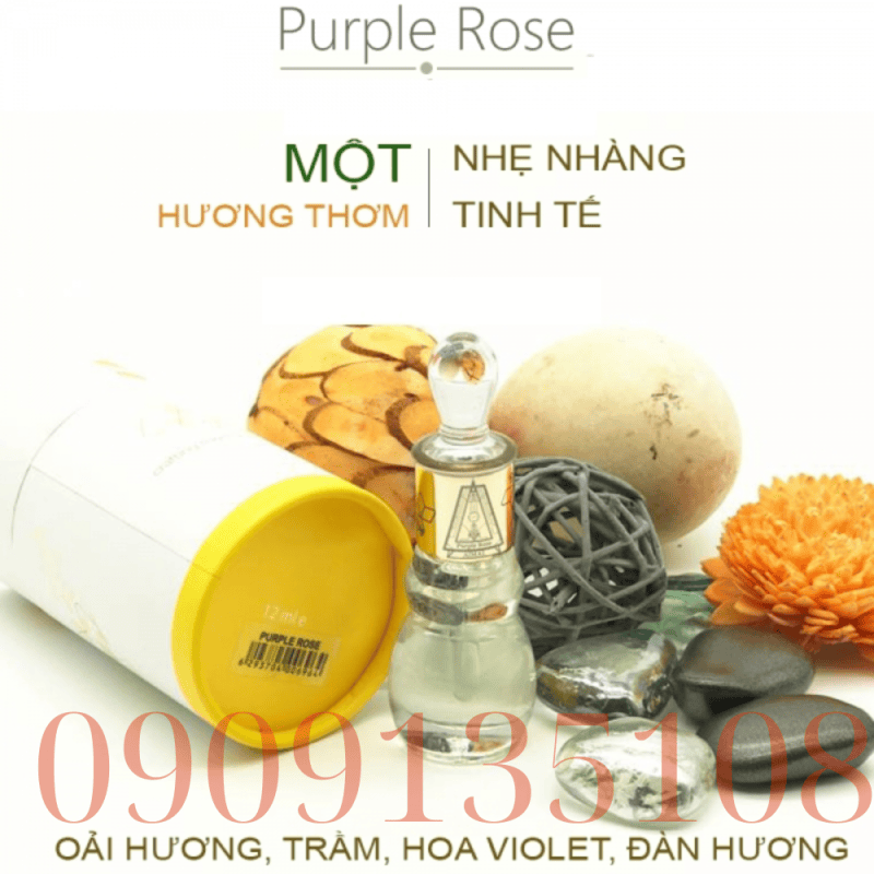 Tinh dầu dubai Ajmal Purple Rose