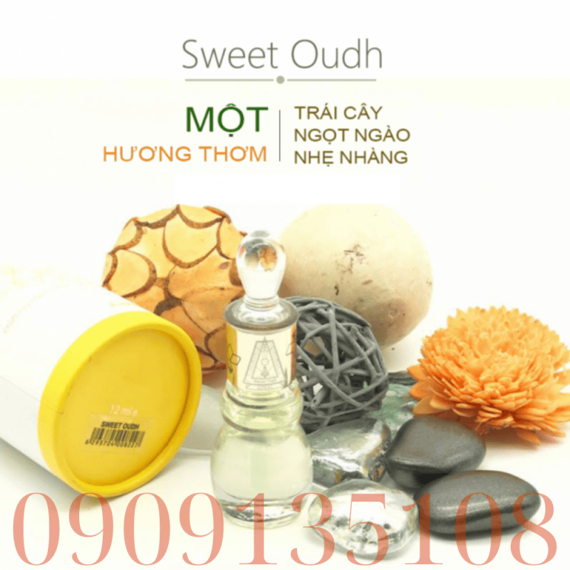 tinh dầu nước hoa dubai ajmal Sweet oudh 