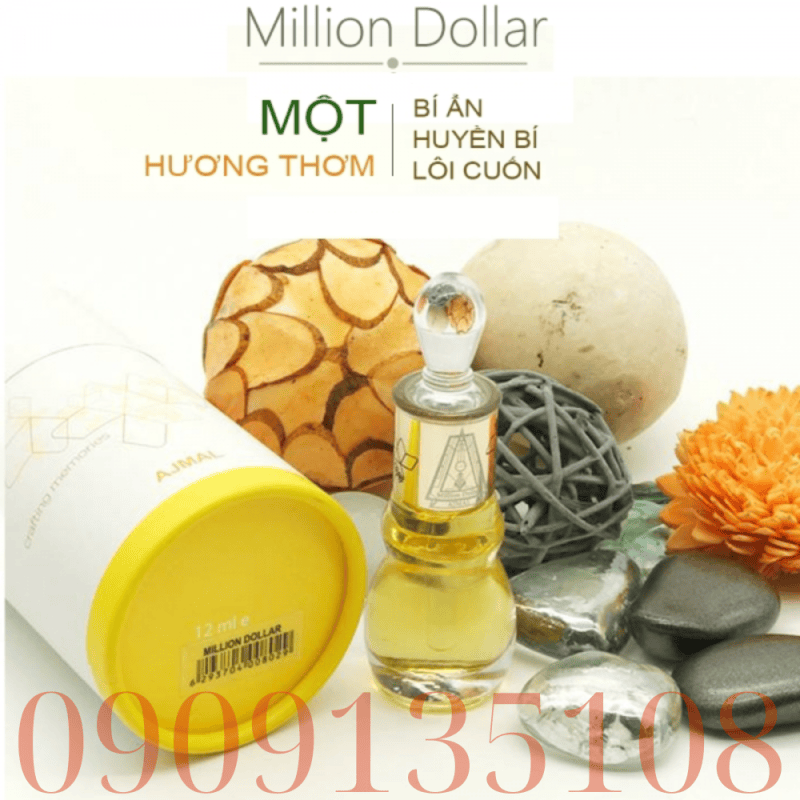 tinh dầu nước hoa dubai ajmal million dollar 