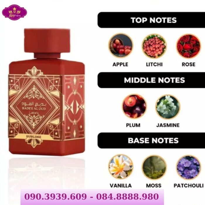 Nước hoa Badee Al Oud Sublime Unisex 100ml - Ảnh 2