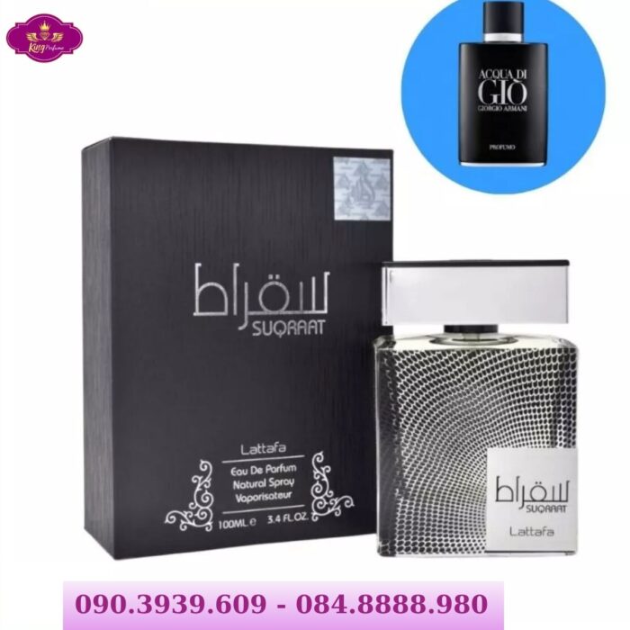 Nước hoa Lattafa Suqraat 100ml EDP - Ảnh 2
