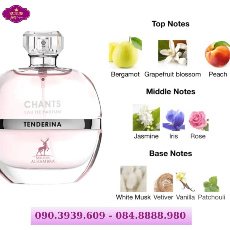 Nước hoa Maison Alhambra Chants Tenderina 100ml EDP