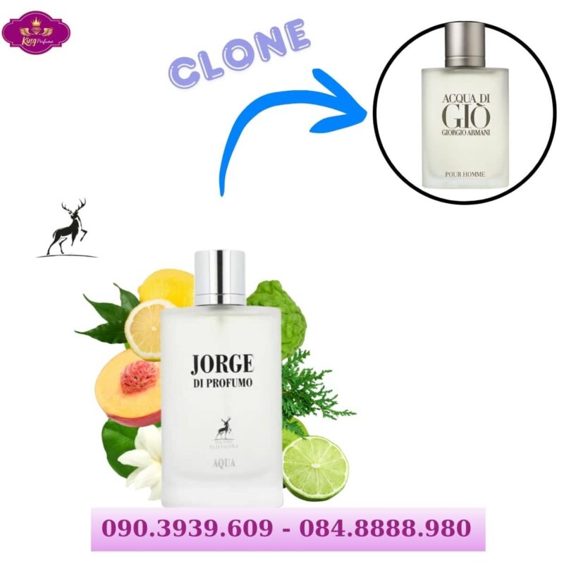 Nước hoa Jorge Di Aqua Unisex 100ml EDP