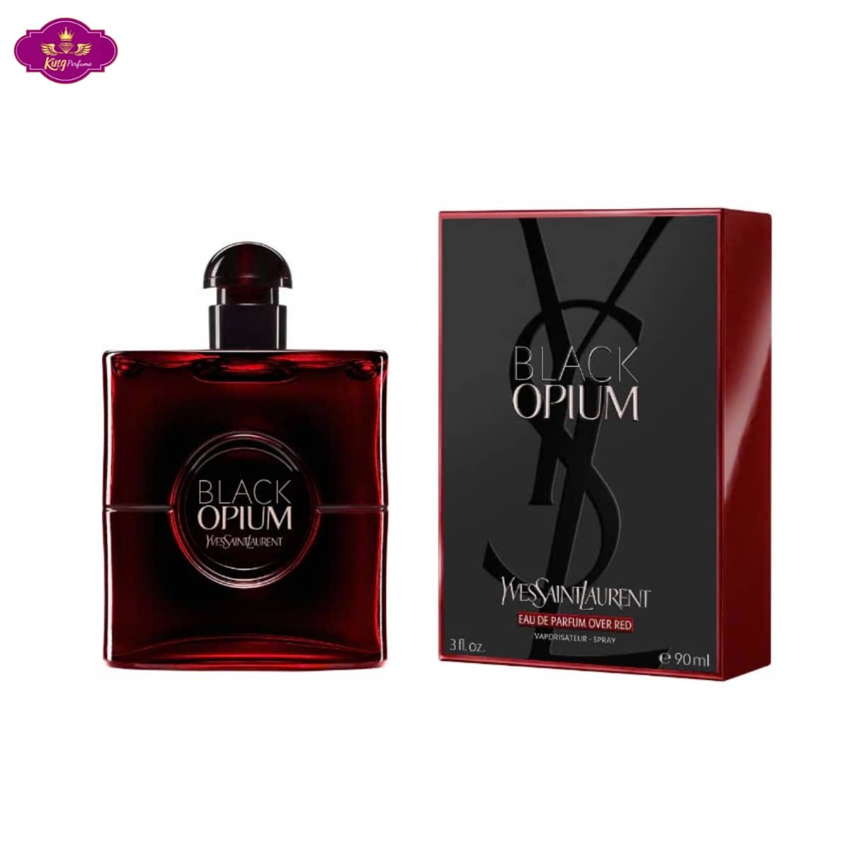 Nước hoa Nữ YSL Black Opium Over Red EDP 90ml (1)