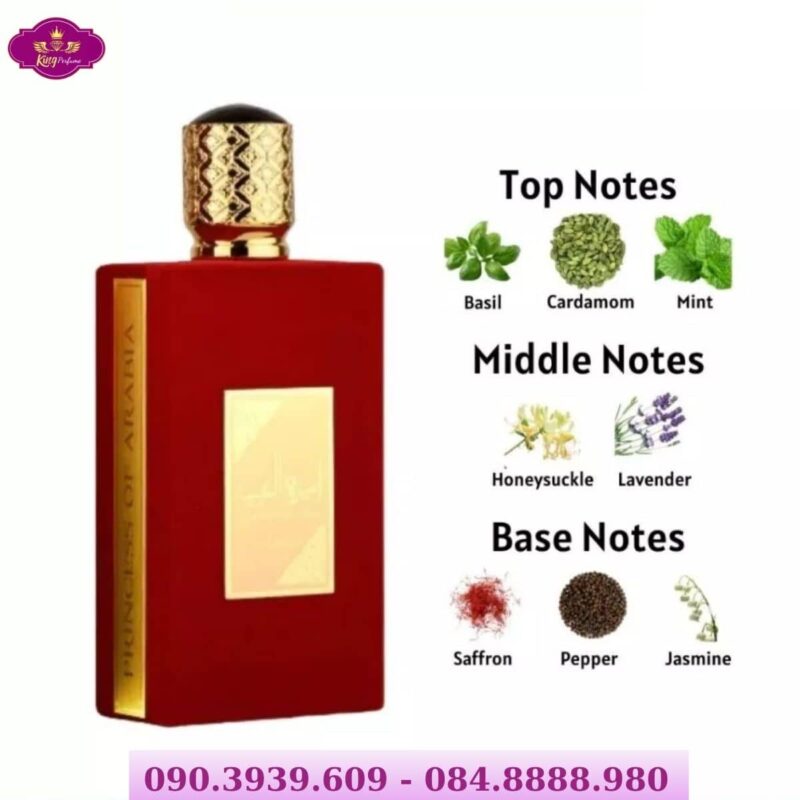 Nước hoa nữ Ameerat al Arab đỏ 100ml EDP