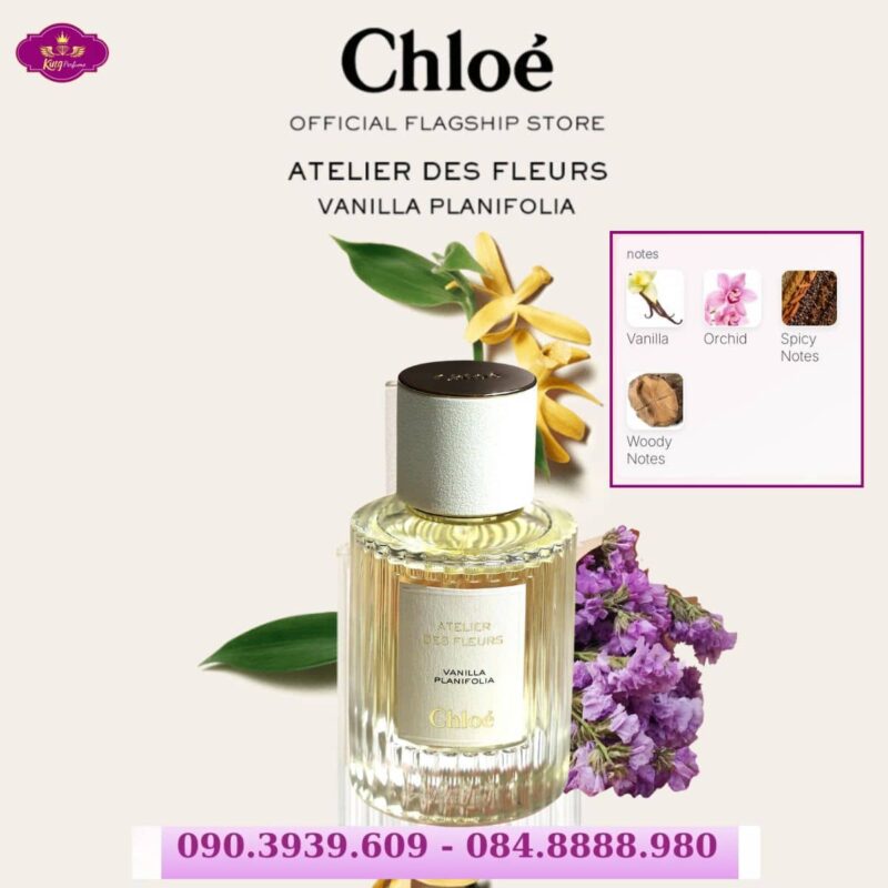 Nước hoa Chloe Atelier Des Fleurs Vanilla EDP 50ml-Ngọt ngào,quyến rũ (3)