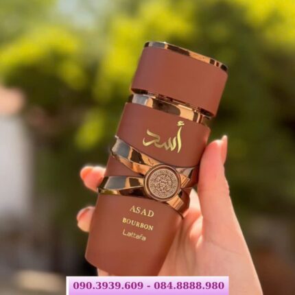 Nước Hoa Unisex Asad Bourbon 100ml – Dấu Ấn Cá Tính Với Hương Tiêu Hồng Quyến Rũ