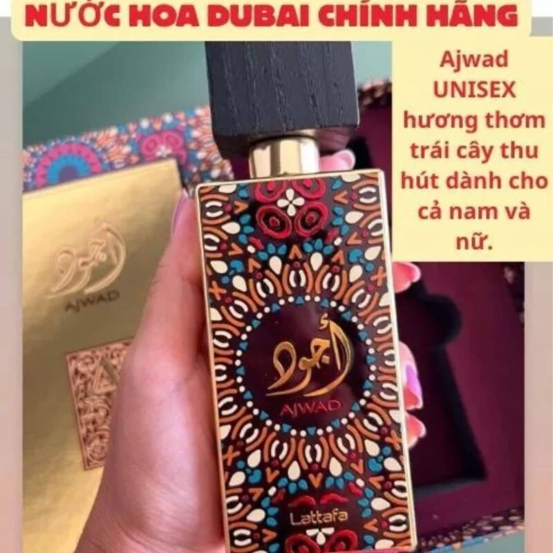 Nước Hoa Nội Địa Dubai Ajwad 60ml – Hương ngọt ngào quyến rũ