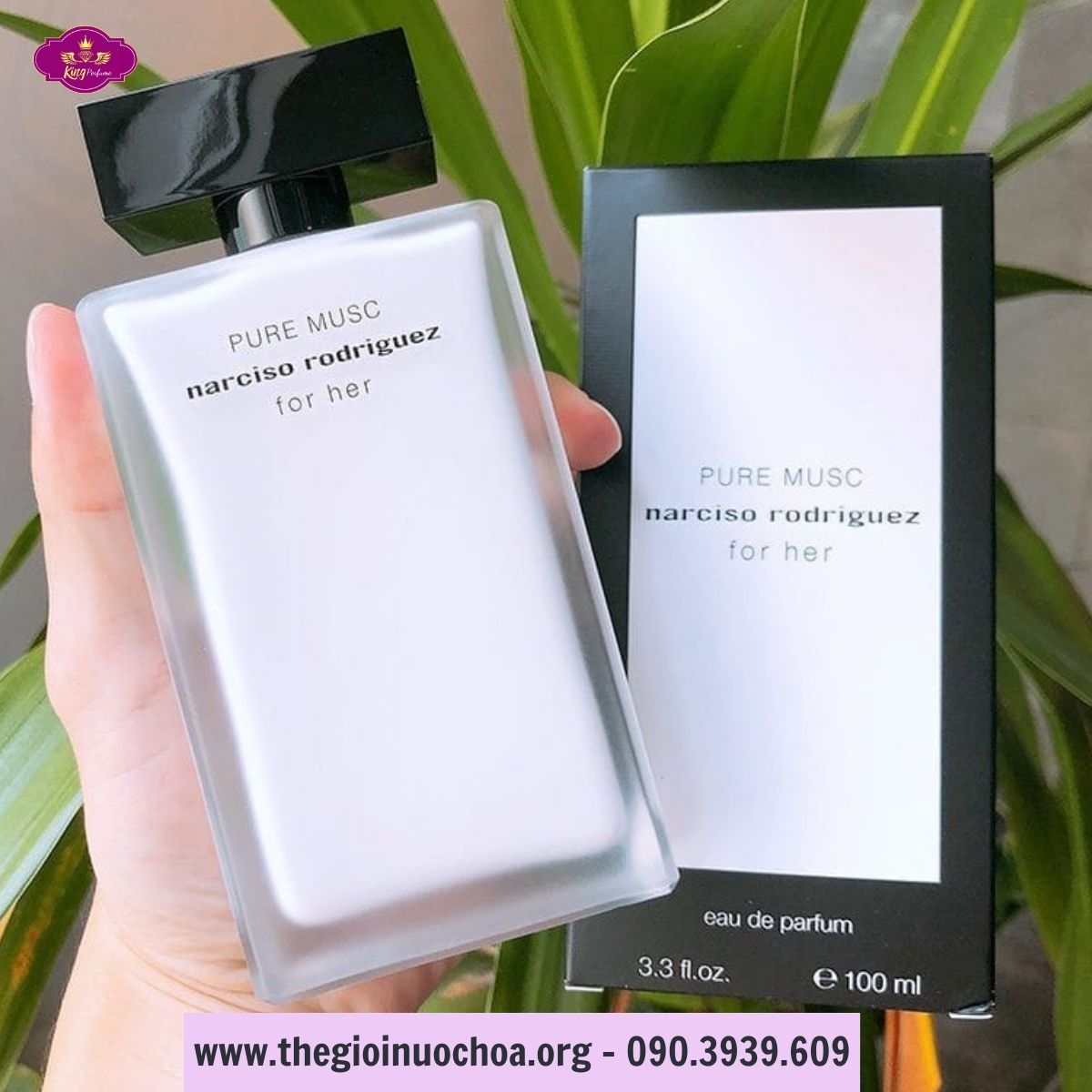 Nước Hoa Nữ Narciso Rodriguez For Her Pure Musc EDP 100ml – Thanh khiết