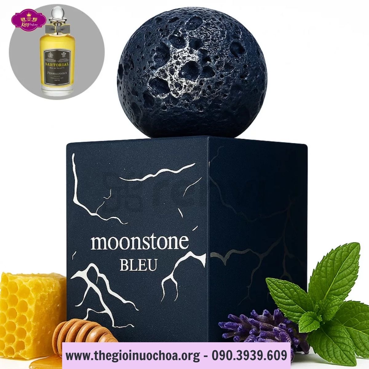 Nước hoa Moonstone Bleu French Avenue 100ml – Hương thơm thanh lịch