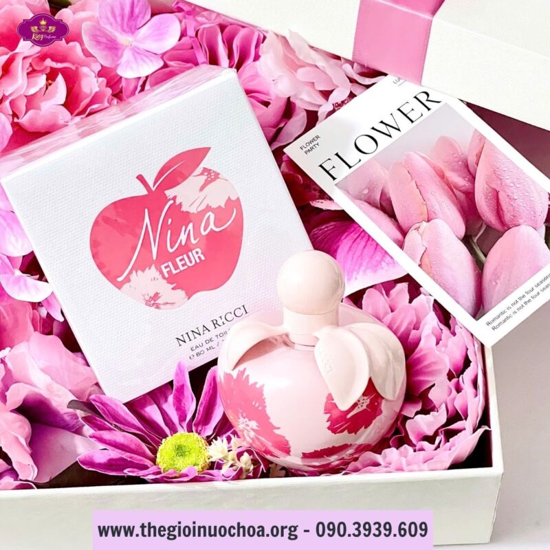 Nước hoa Nữ NINA FLEUR Eau de Toilette 80ml