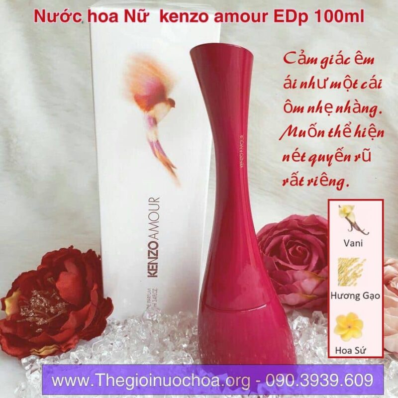 Nước hoa Nữ kenzo amour edp 100ml nhẹ nhàng, gợi cảm, tinh tế (2)
