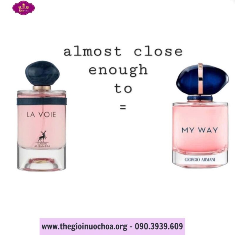 Nước Hoa Dubai La Voie Maison Alhambra 100ml Nữ tính Nhẹ Nhàng