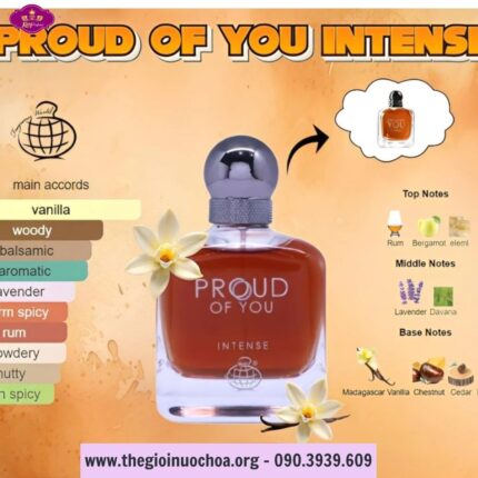 Nước hoa Dubai Proud of You Intense Ngọt ấm 100ml