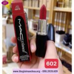 Son MAC Ximal Silky Matte Lipstick 602 Chili Màu Chili