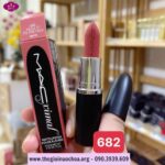 Son MAC Ximal Silky Matte Lipstick 682 Mull It To The Max Màu Hồng Đất