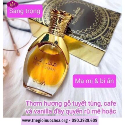 Tinh dầu nước hoa Dubai cao cấp Mushreqah 15ml